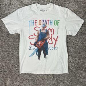 The Death Of Slim Shady TDOSS Chainsaw Rap Shirt Tee Size Large Middle East